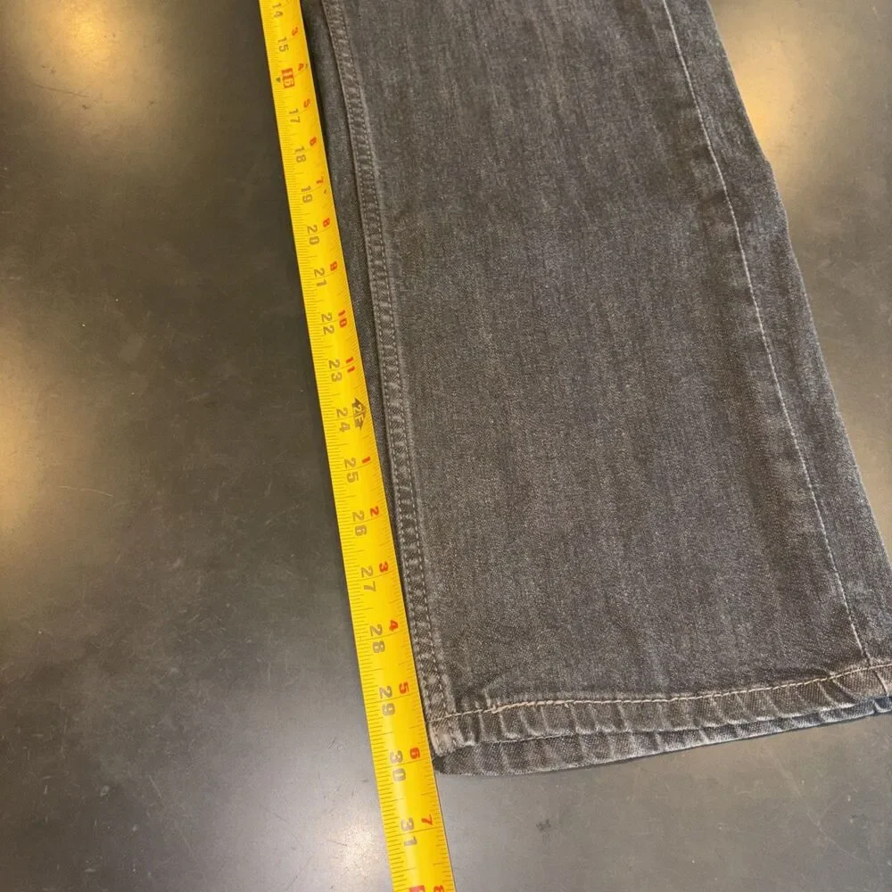 LEVI'S 569 JEANS Loose Straight Black Y2K Skater VintageStyle Streetwear Relaxed